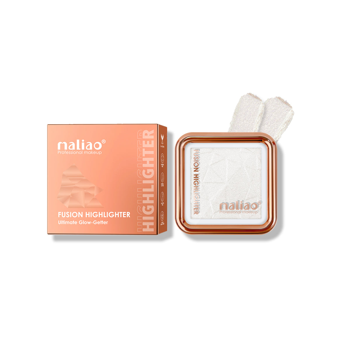 Maliao, TravelFriendly, IntenseRadiance, GlowGetter, BuildableCoverage, MakeupEssentials, Highlighter, UltimateGlow, RadiantFinish,